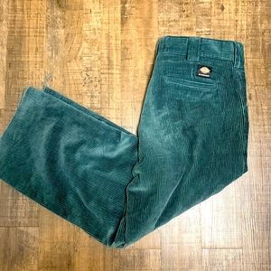 Dickies Skateboarding Courteroy Pants Cut At The Hems